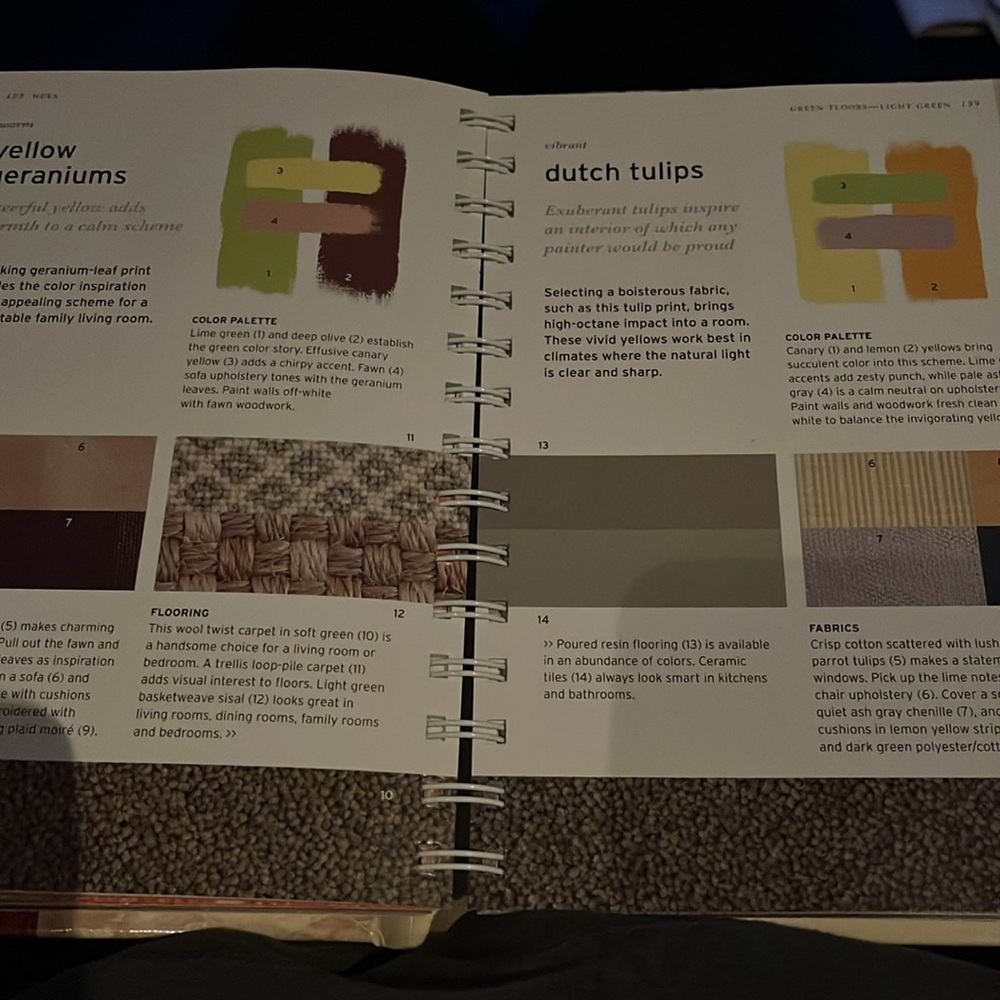 NWOT Color & Texture Decorator book - Picture 11 of 16